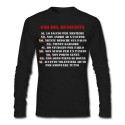 T-shirt uomo manica lunga "Faq del musicista"