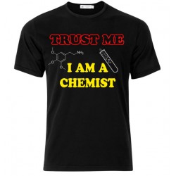 T-shirt uomo "Trust me: I am a chemist"