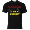 T-shirt uomo "Trust me: I am a chemist"
