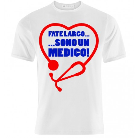 T-shirt uomo "Fate largo... sono un medico!"