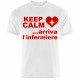 T-shirt uomo "Keep Calm... arriva l'infermiere"