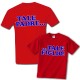 T-shirt di coppia papà e figlio "Tale padre... tale figlio!", divertente idea regalo per un papà ed un bambino