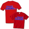 T-shirt di coppia papà e figlio "Tale padre... tale figlio!", divertente idea regalo per un papà ed un bambino