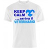 T-shirt uomo "Keep Calm... arriva il veterinario"
