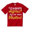 T-shirt bimbo "Vuoi sapere un segreto? Sto per avere un fratellino!", idea sorpresa per annunciare la seconda gravidanza!