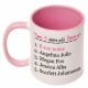 Tazza "Top 5 delle più sexy", personalizzabile con il suo nome! Idea regalo per San Valentino!