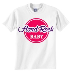 T-shirt bimba "Hard Rock Baby" Hard Rock Cafe style