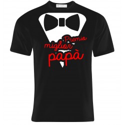 T-shirt uomo "Premio Miglior Papà", idea regalo per la festa del papà