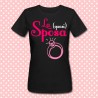 T-shirt "Team della Sposa: la quasi sposa", idea regalo personalizzabile per addio al nubilato