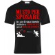 T-shirt uomo "Mi sto per sposare: in caso di smarrimento..." PERSONALIZZABILE, idea regalo per addio al celibato!