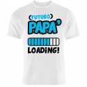 T-shirt uomo "Futuro Papà Loading" idea regalo per papà in attesa!