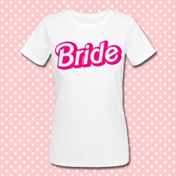 T-shirt donna "Bride" idea regalo per la sposa, addio al nubilato!