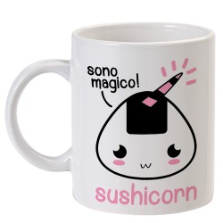 Tazza "Sushicorn: sono magico!" sushi unicorno kawaii