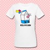 T-shirt donna "Milkycorn" latte unicorno kawaii