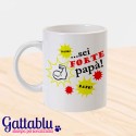 Tazza "Sei forte papà!", idea regalo per la festa del papà