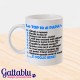 Tazza "La Top 10 di Papà", idea regalo per la festa del papà
