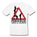 T-shirt uomo "Pericolo: addio al celibato" sposo ubriaco, idea regalo per addio al celibato!