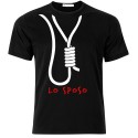 T-shirt uomo "Lo sposo" cappio al collo, idea regalo divertente per addio al celibato!