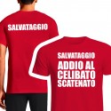 T-shirt uomo "SALVATAGGIO - Addio al Celibato scatenato", idea regalo divertente per addio al celibato!