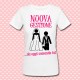 T-shirt donna "Nuova gestione... da oggi comando io!", idea regalo per addio al nubilato!