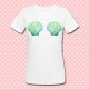 T-shirt donna Conchiglie da sirena