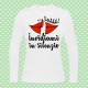 T-shirt donna manica lunga "Ssshhh! Invidiami in silenzio!"