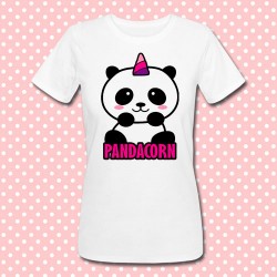 T-shirt donna "Pandacorn", panda unicorno kawaii!