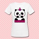 T-shirt donna "Pandacorn", panda unicorno kawaii!