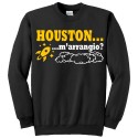 Felpa girocollo uomo "Houston, m'arrangio?"