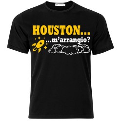 T-shirt uomo "Houston, m'arrangio?"