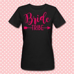T-shirt donna "Bride Tribe" amiche e damigelle della sposa, addio al nubilato!