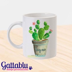 Tazza "Hug me", cactus