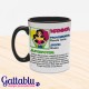 Tazza color "Superpoteri di Mamma: scheda da supereroina", idea regalo per la festa della mamma