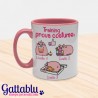 Tazza color "Training prova costume" gatti ciccioni kawaii