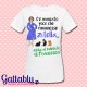 T-shirt donna "C'è mancato poco che rimanesse zitella..." PERSONALIZZABILE CON IL NOME DELLA SPOSA, Addio al Nubilato