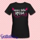 T-shirt donna "Amica della sposa" corna e coda da diavoletto, Addio al Nubilato