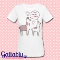 T-shirt donna "No Prob-llama", lama divertenti