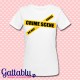 T-shirt donna "Crime Scene: do not cross"