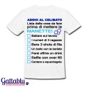 T-shirt uomo gioco Addio al Celibato "Lista delle cose da fare..." PERSONALIZZABILE!