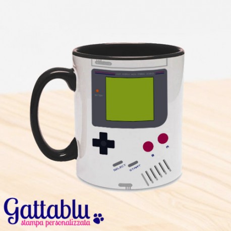 Tazza color game boy videogioco, vintage retro videogame inspired