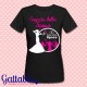 T-shirt "Cognata della Sposa" silhouette, addio al nubilato