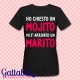 T-shirt donna "Ho chesto un mojito, mi è arrivato un marito", Addio al Nubilato