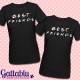T-shirt di coppia Best Friends, Friends Style, telefilm,idea regalo migliori amiche!