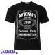 T-shirt uomo Addio al Celibato Bachelor Party Drinking Team whiskey inspired PERSONALIZZATA CON NOME SPOSO E ANNO DI NOZZE