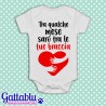 Body pagliaccetto neonato, bimbo e bimba, Tra qualche mese sarò tra le tue braccia!