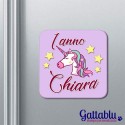 Calamita di compleanno Unicorno Magico PERSONALIZZABILE con il nome e gli anni! Idea per bomboniera!