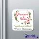 Calamita segnaposto idea bomboniera matrimonio PERSONALIZZABILE con nomi degli sposi, nomi degli invitati, nome del tavolo!