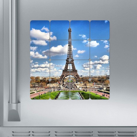 Set di 16 calamite Parigi, Torre Eiffel