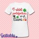 T-shirt donna Porfortuna per gli esami! Idea regalo per studentessa, esami di scuola o università!