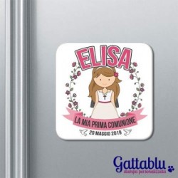 Set x 10 calamite Prima Comunione PERSONALIZZABILI CON NOME e DATA! Idea bomboniera bambina!